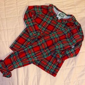 Cecil and Lou plaid pajamas